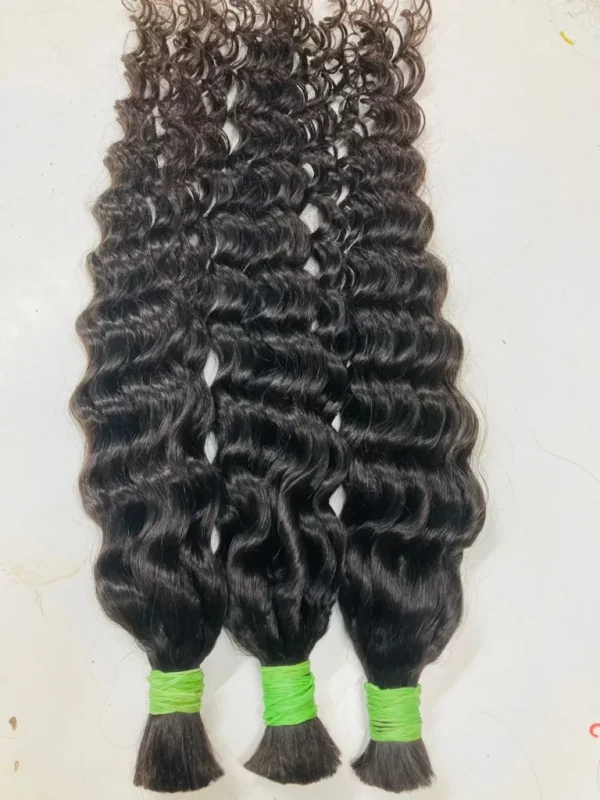 Curly Bulk Hair