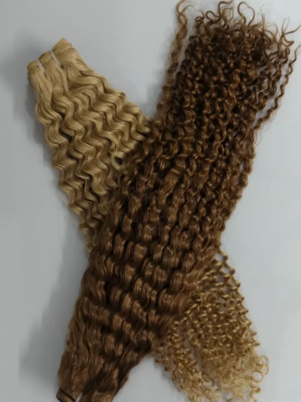Colored Curly Hair