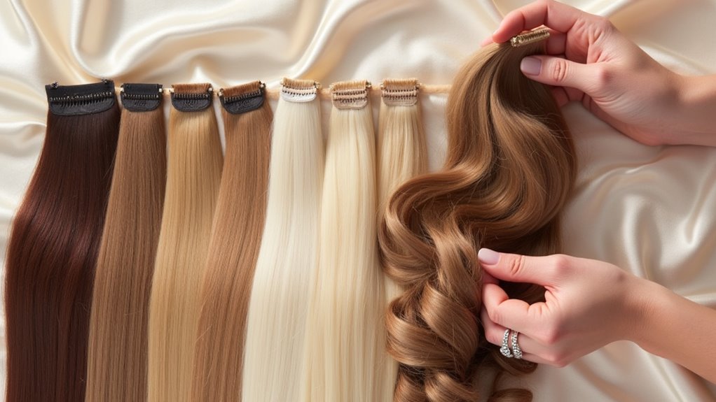hair extension transformation options