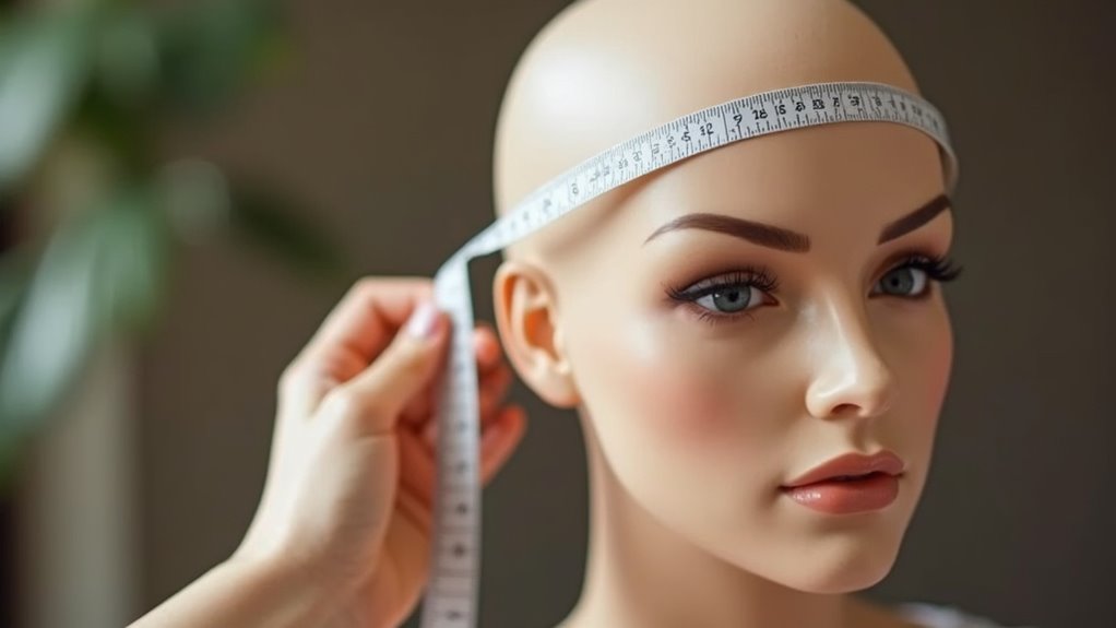 measure head for wig