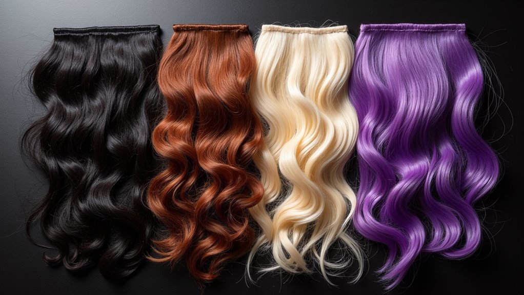 varieties of hair patches