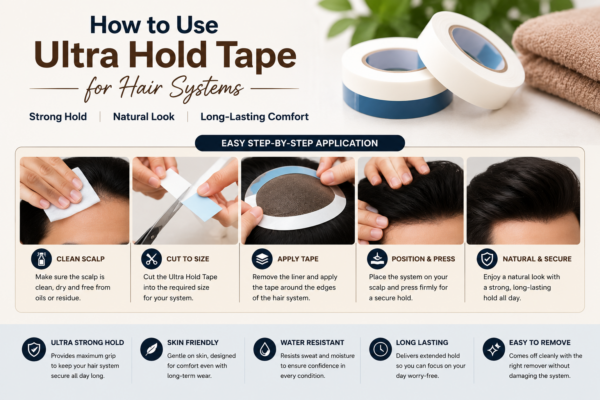 Tape for Hair Systems