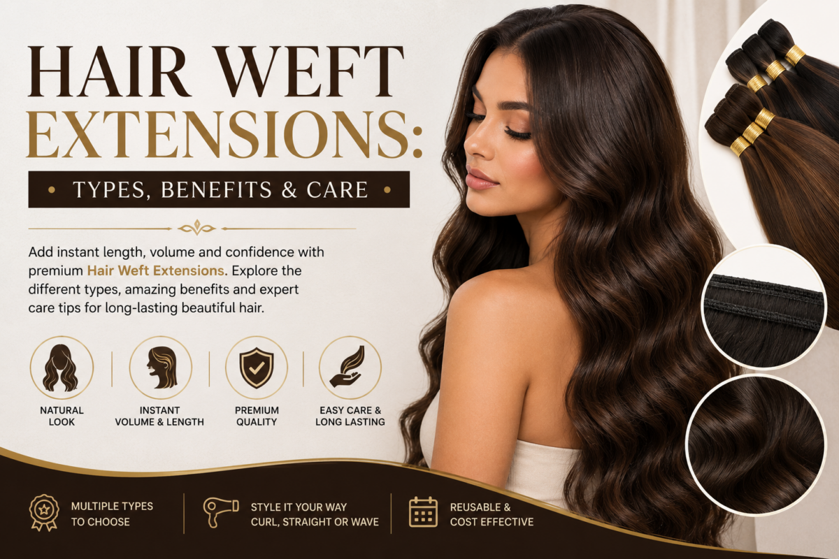 Hair Weft Extensions