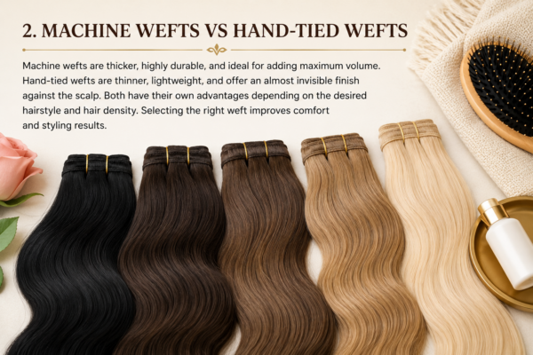 Hair Weft Extensions